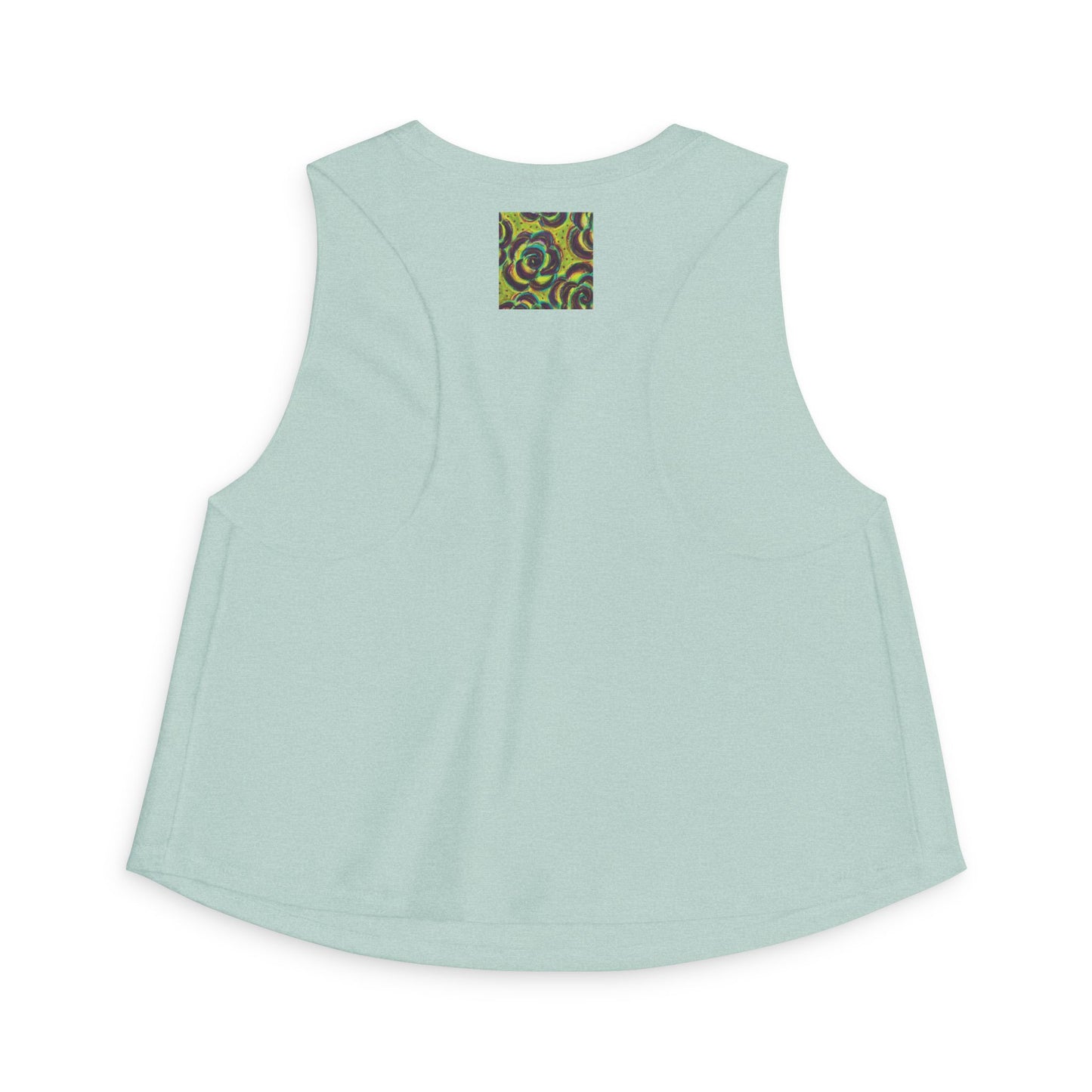 Art Women's Crop Top - Peridot Roses