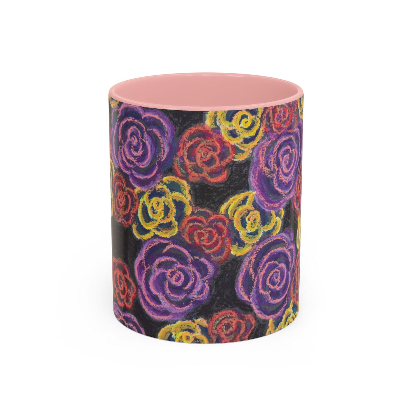 Art Accent Mug - Midnight Roses