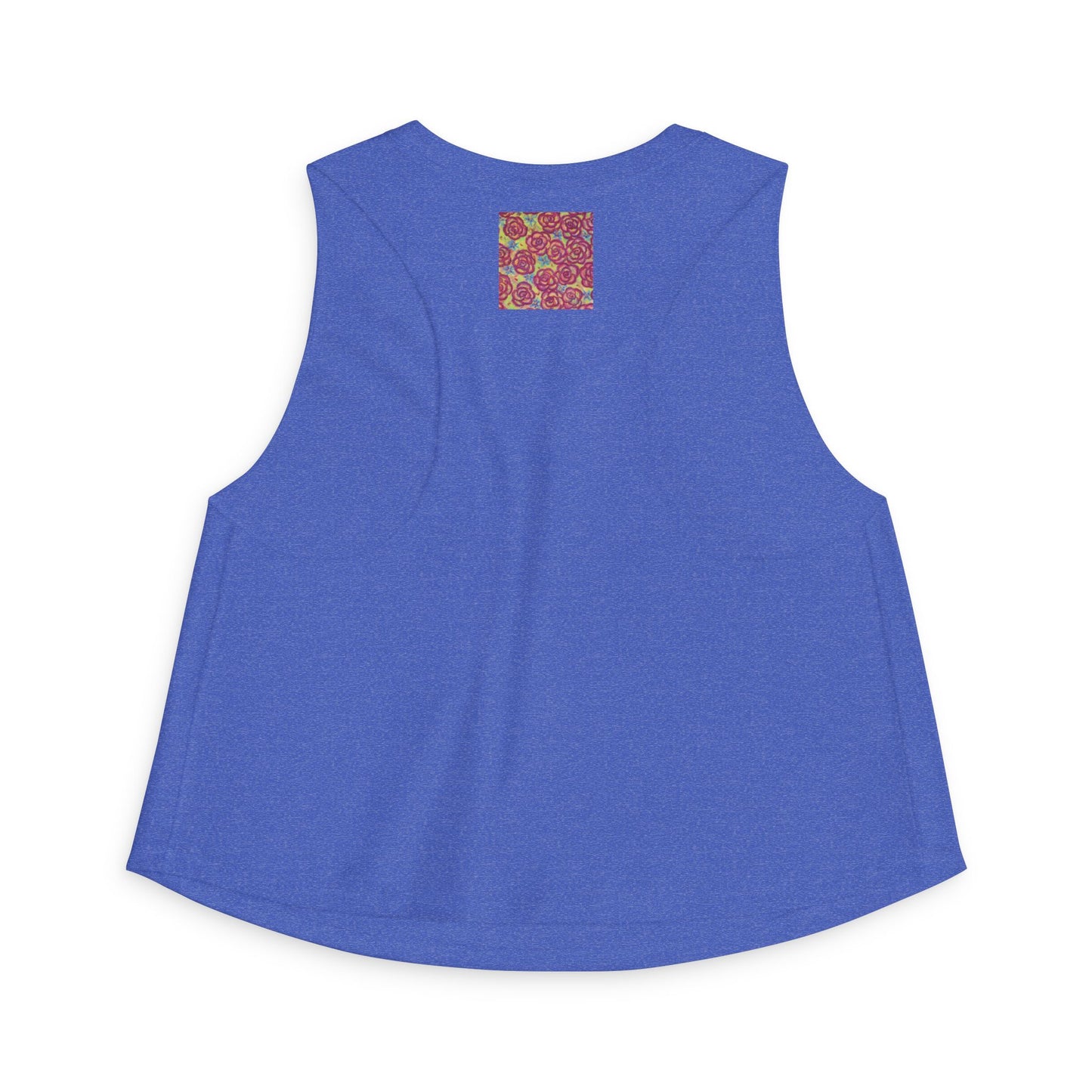 Art Women's Crop Top - Magenta Roses