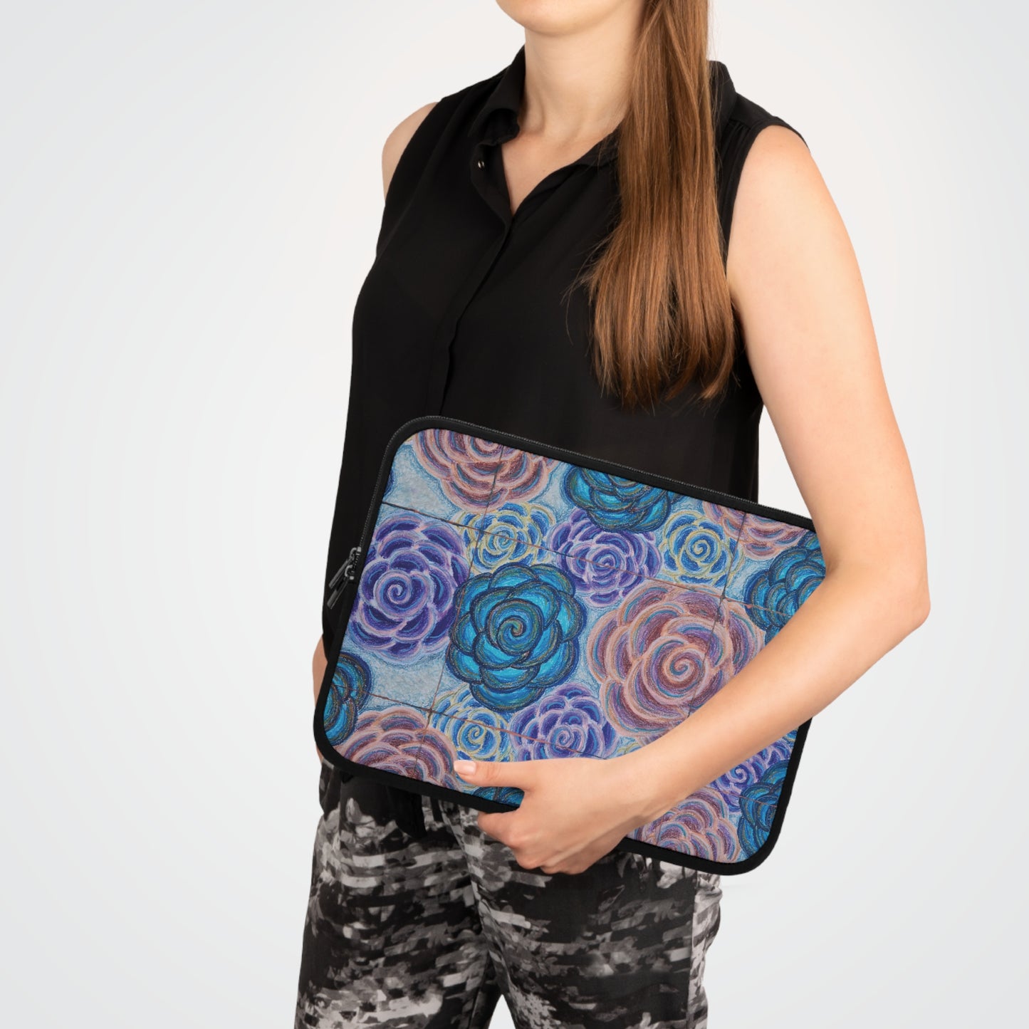 Art Laptop/Tablet Sleeve - Hometown Roses