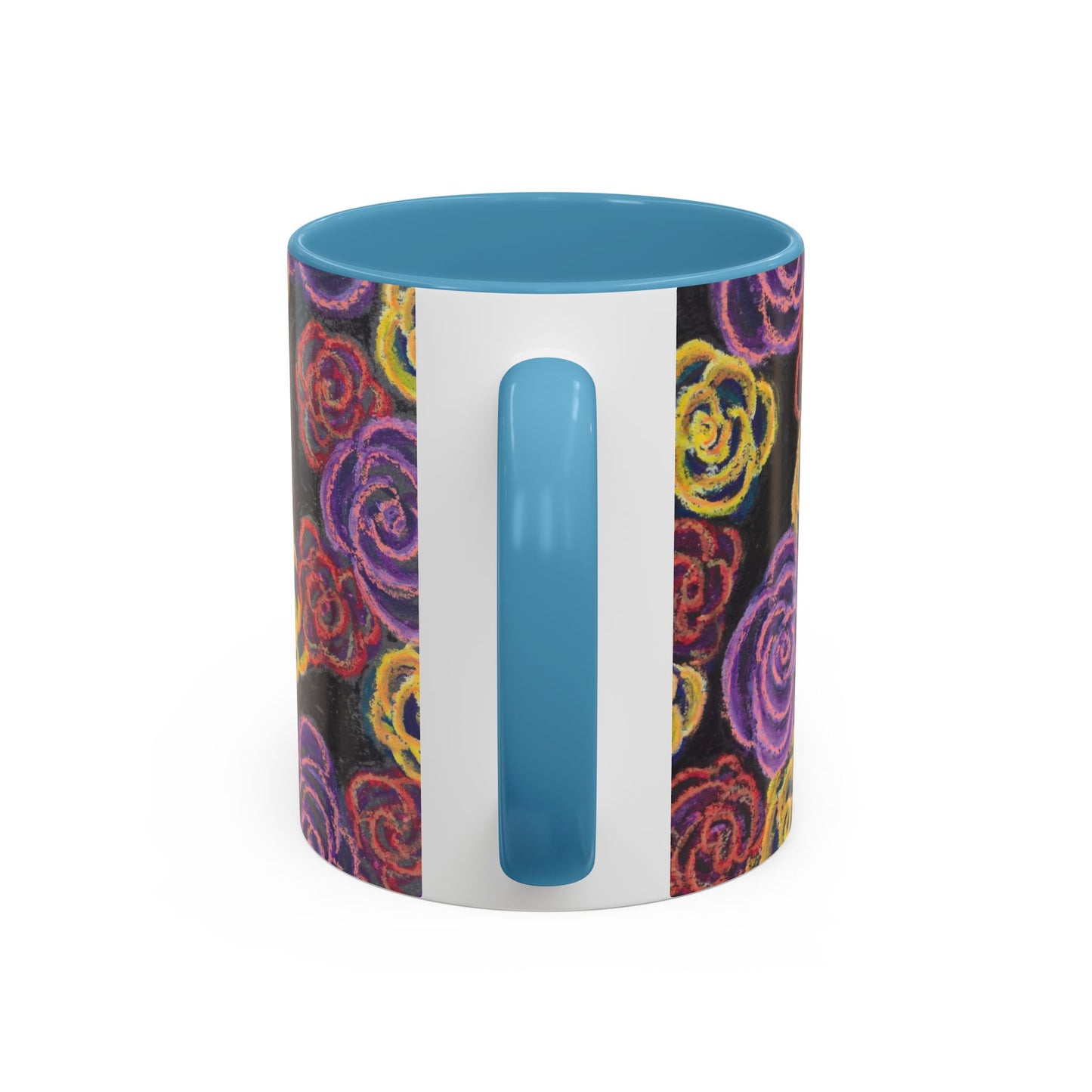 Art Accent Mug - Midnight Roses