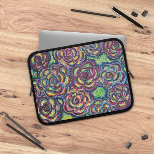 Art Laptop/Tablet Sleeve - Garden Roses