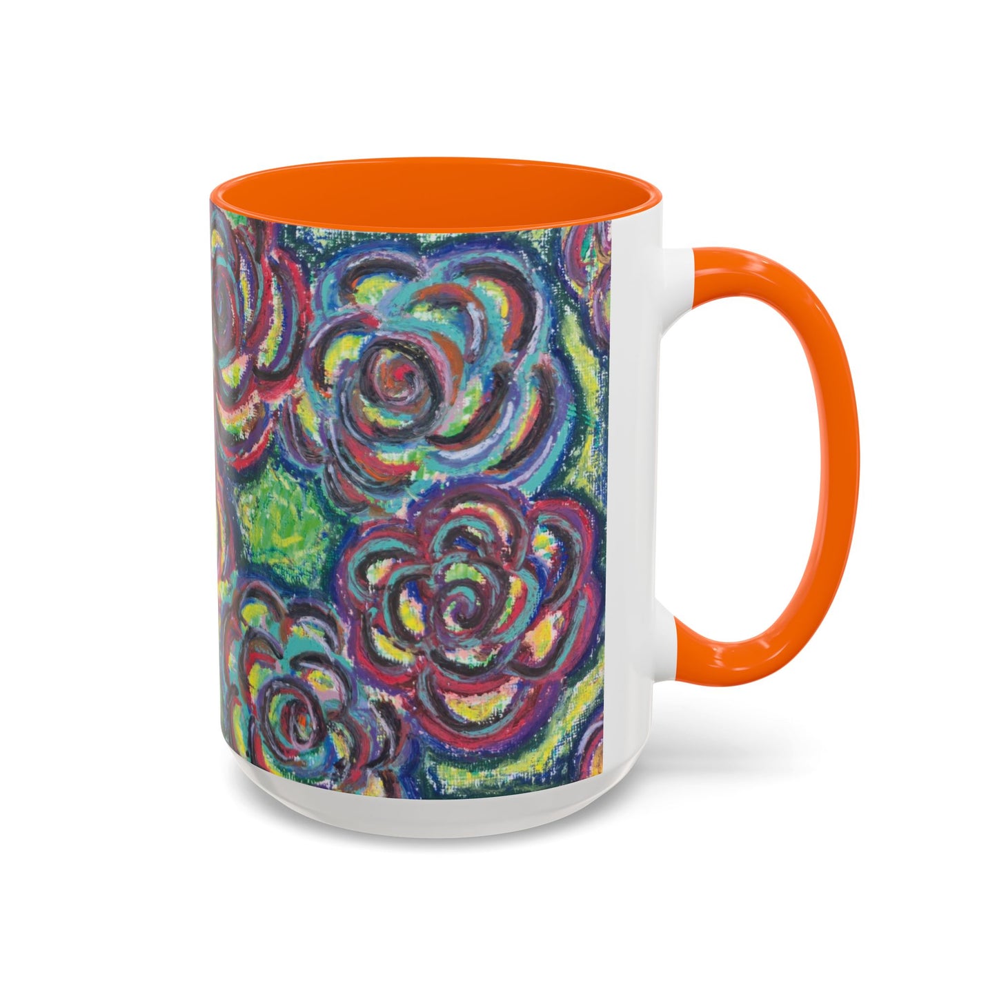 Art Accent Mug - Garden Roses