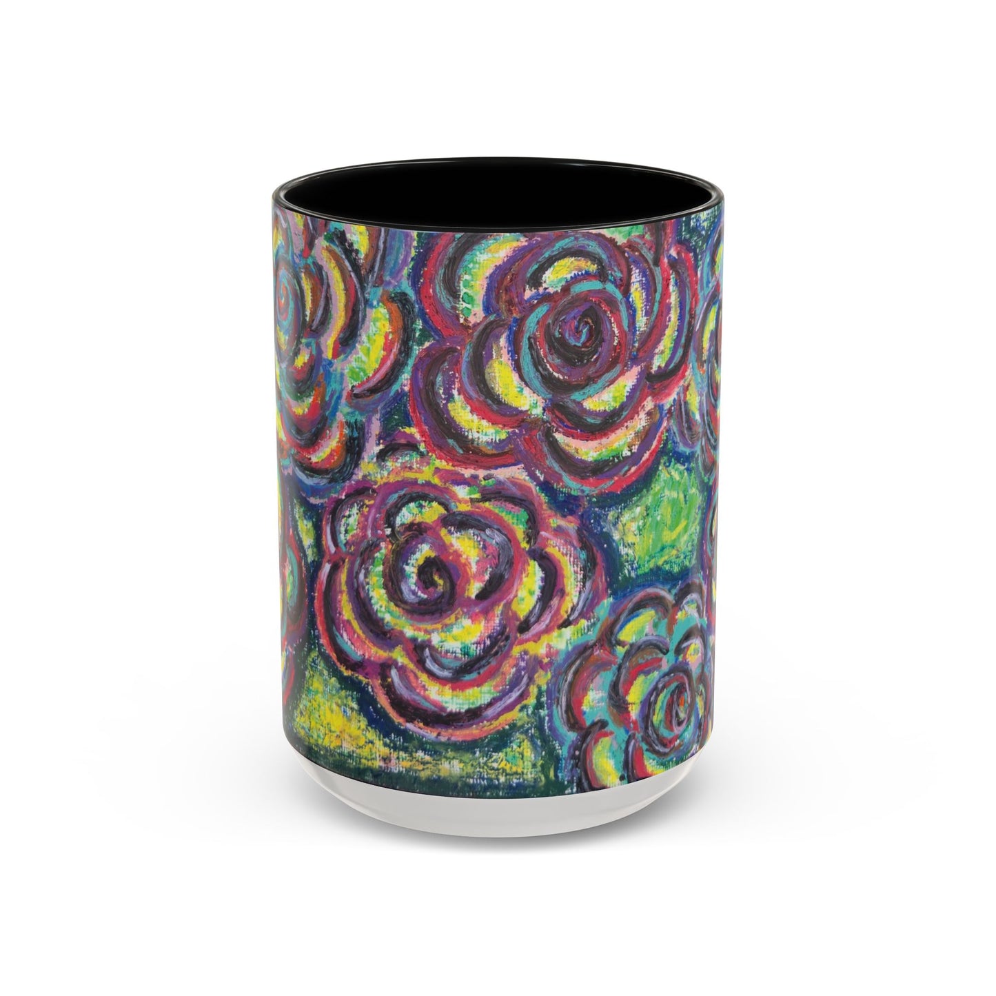 Art Accent Mug - Garden Roses