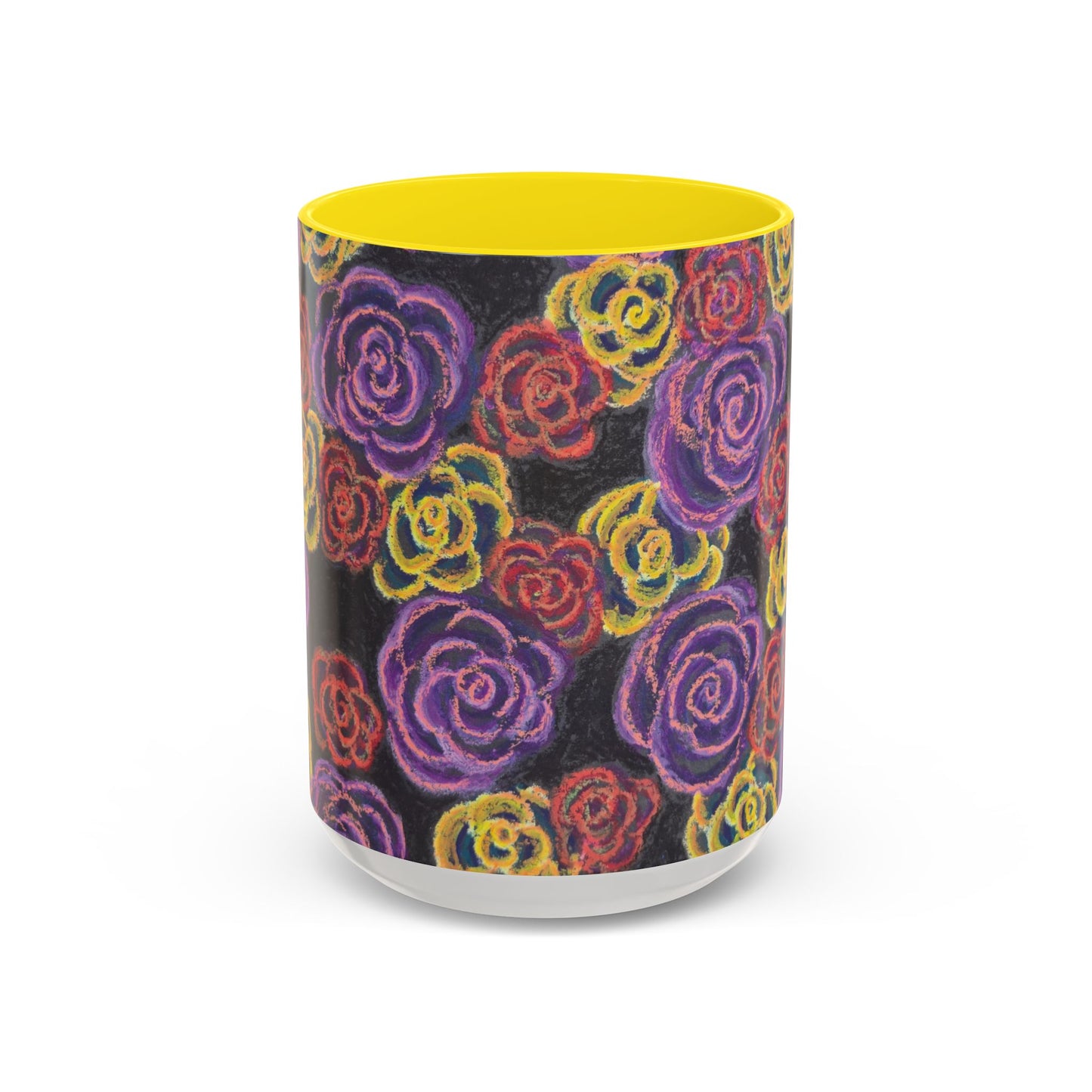 Art Accent Mug - Midnight Roses