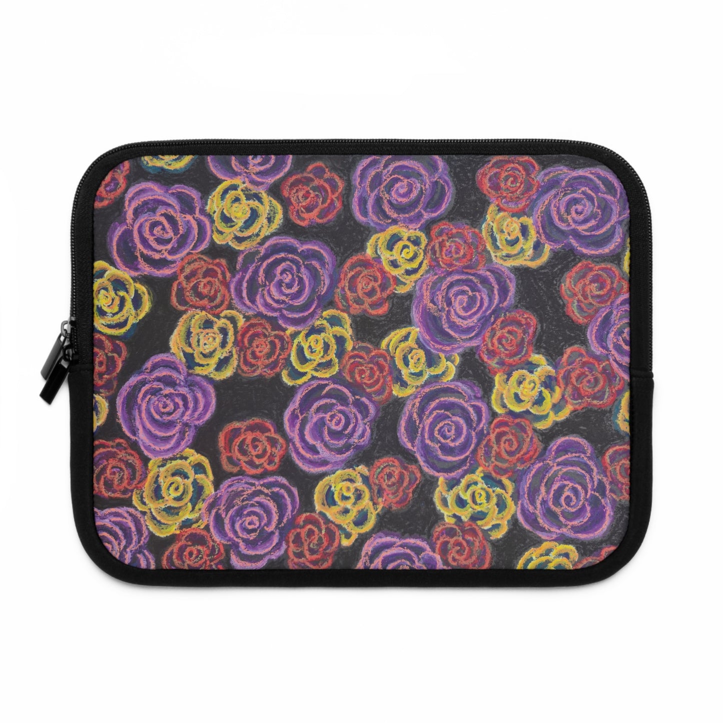Art Laptop/Tablet Sleeve - Midnight Roses