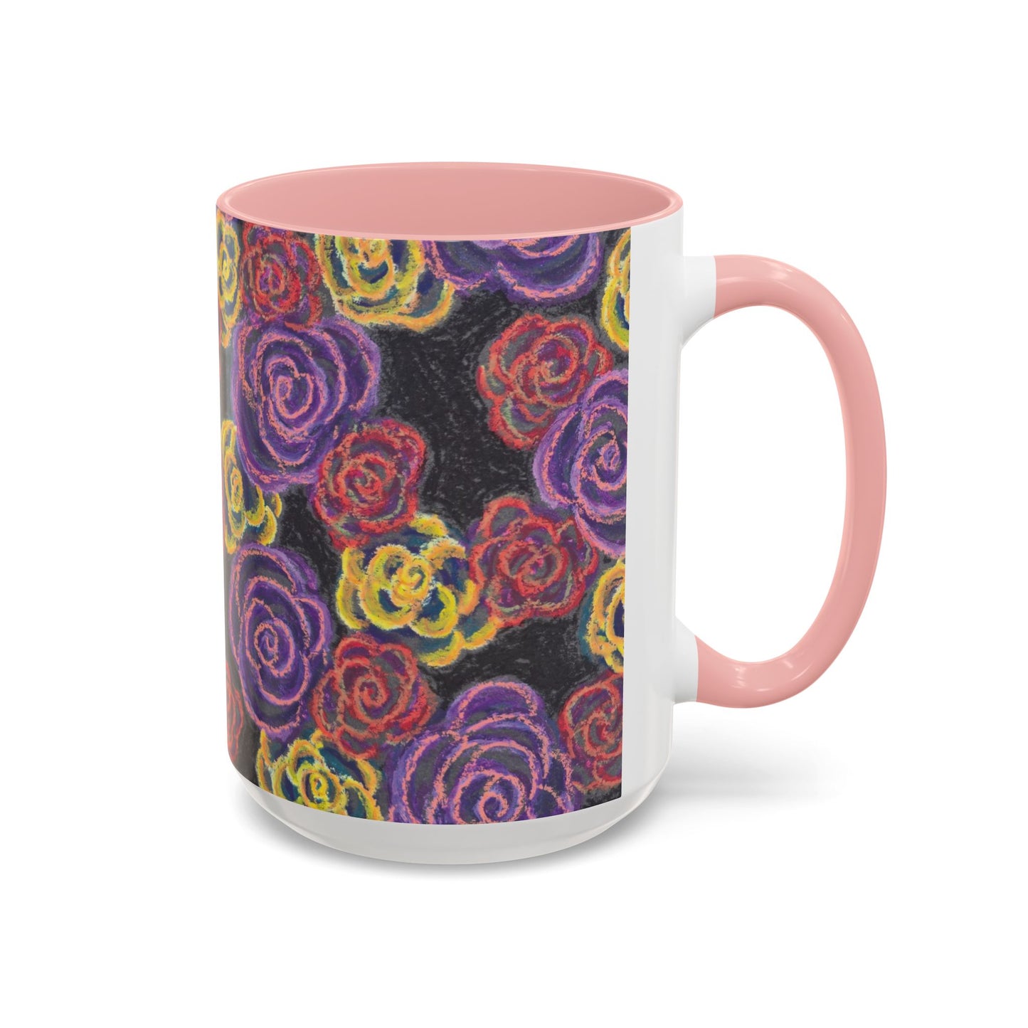 Art Accent Mug - Midnight Roses