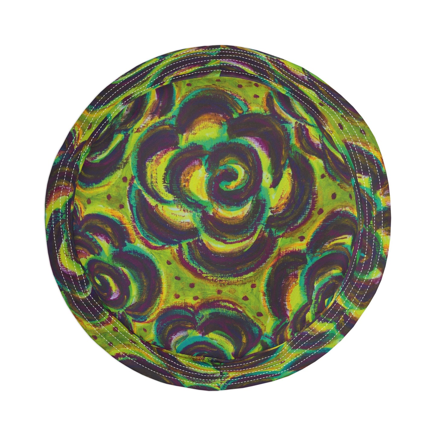 Art Bucket Hat - Peridot Roses