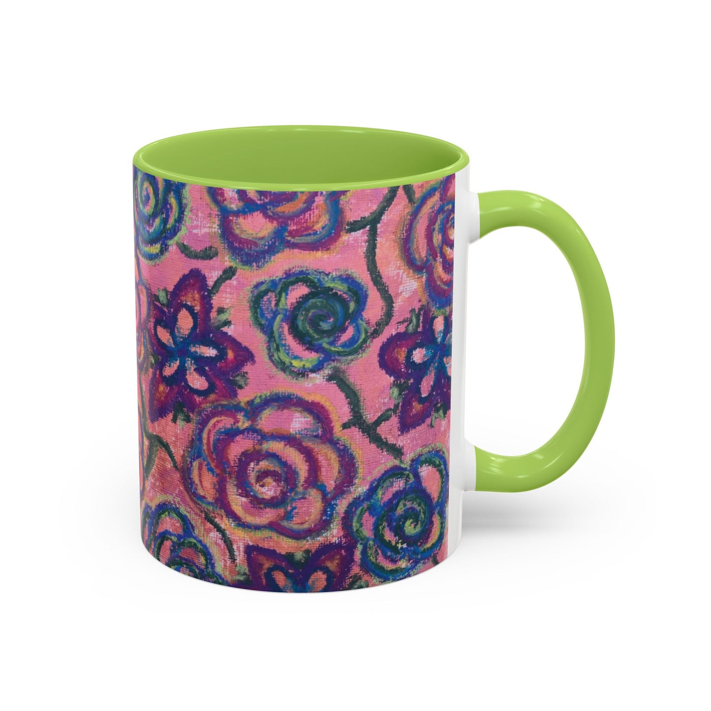 Art Accent Mug - Mystical Roses