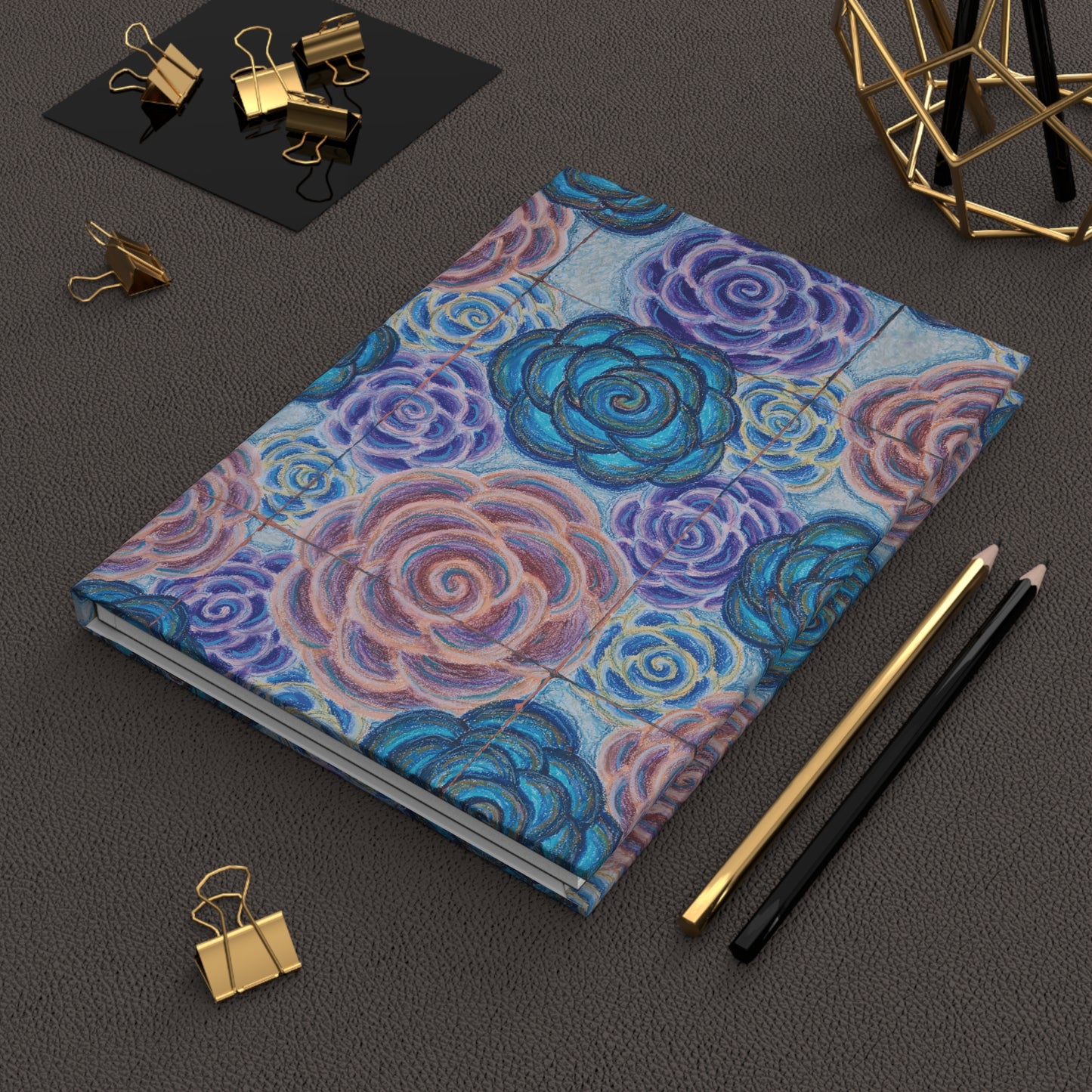 Hardcover Journal Matte - Hometown Roses