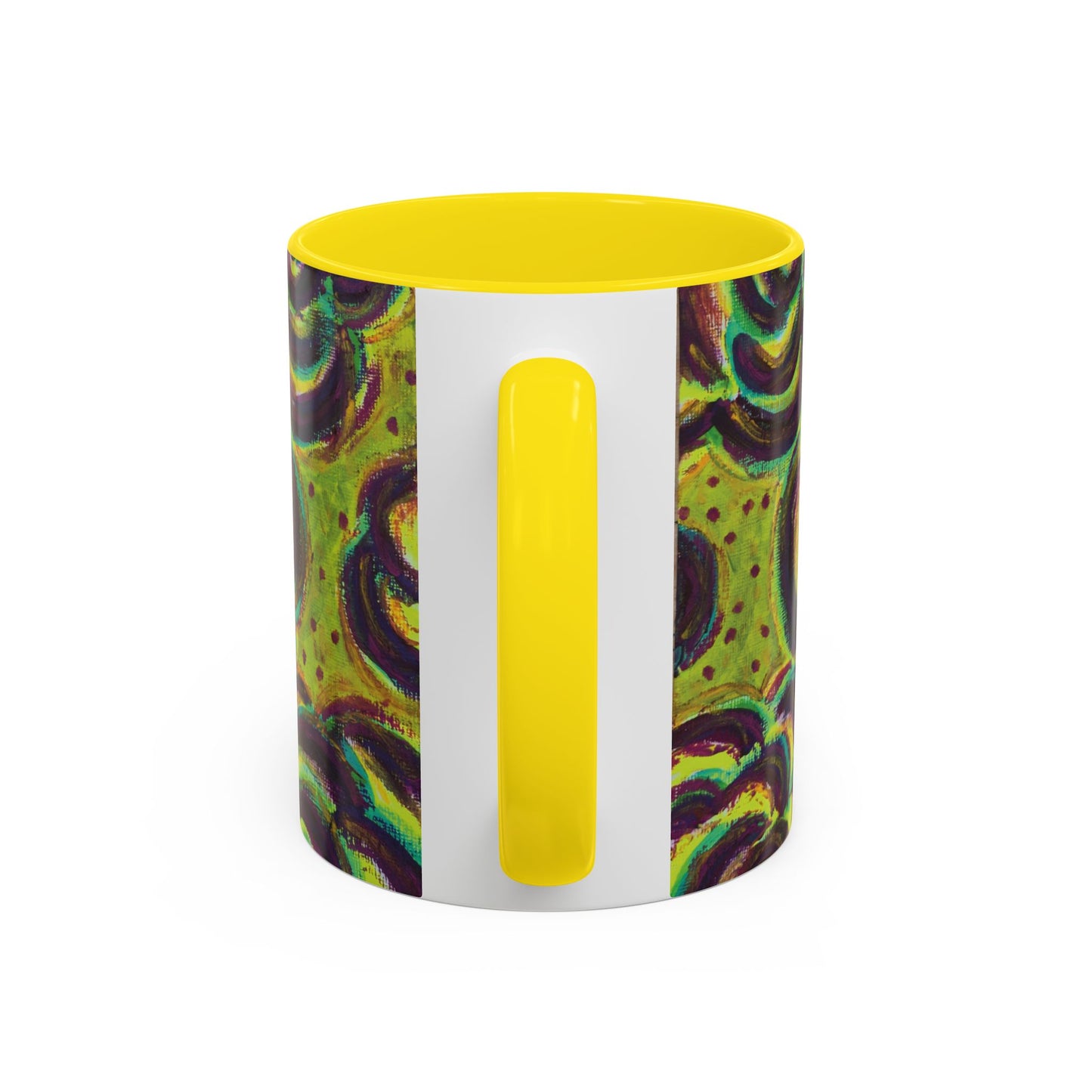 Art Accent Mug -  Peridot Roses