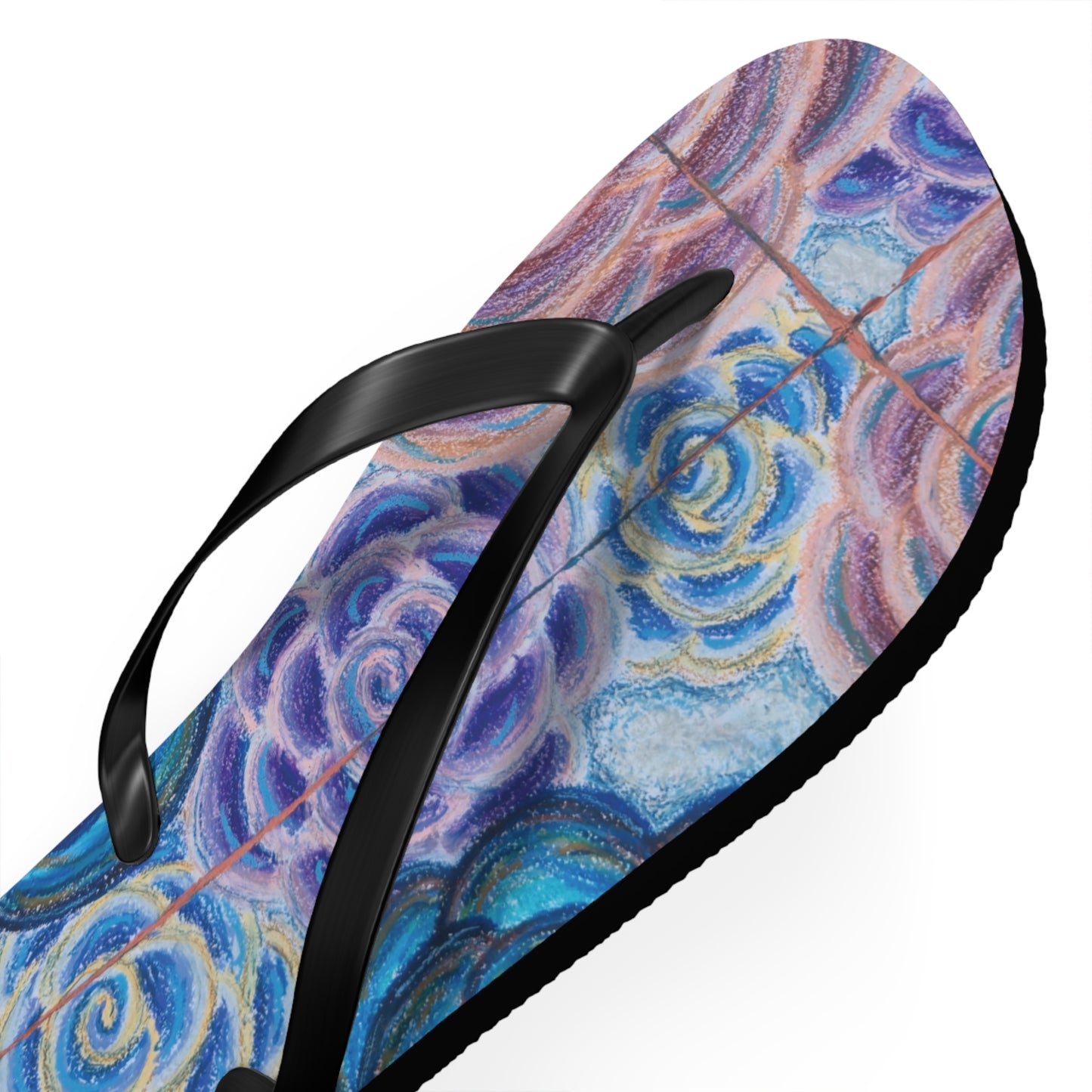 Art Flip Flops - Hometown Roses