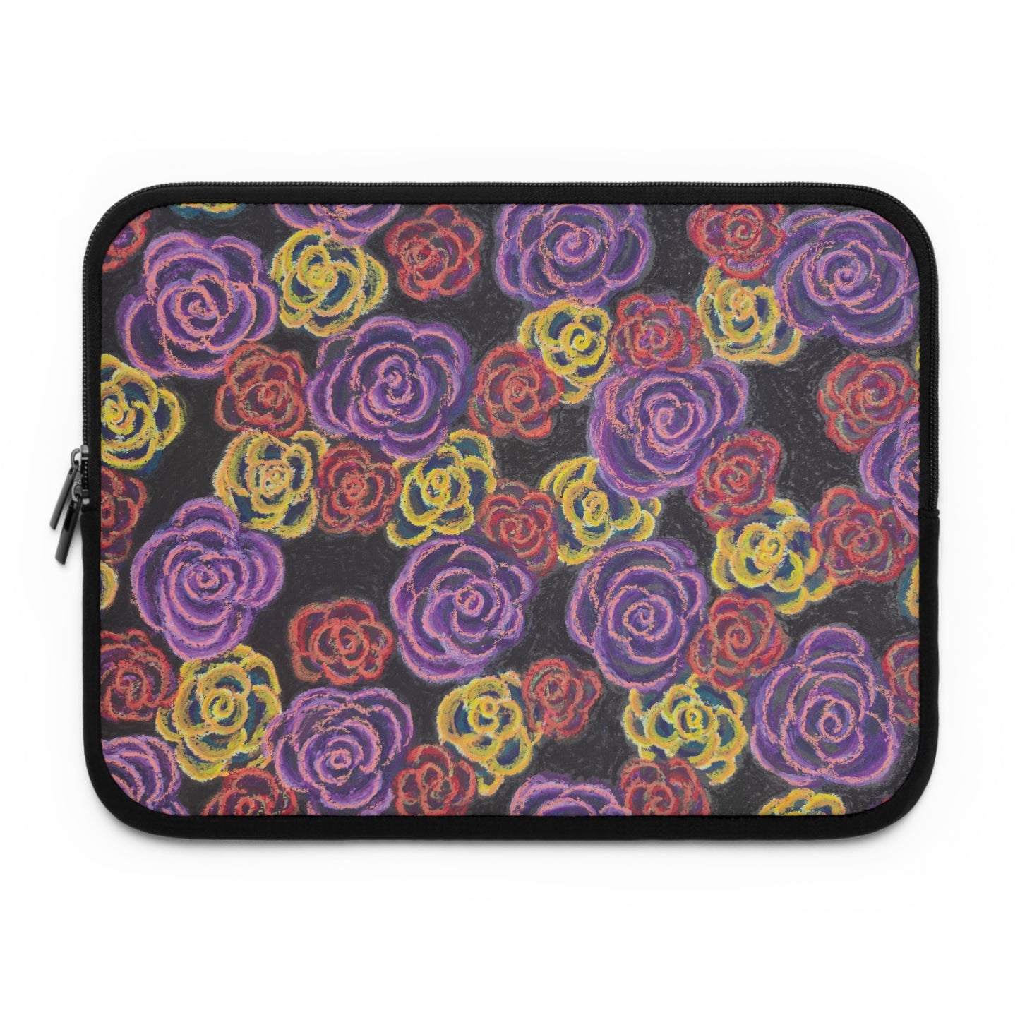 Art Laptop/Tablet Sleeve - Midnight Roses